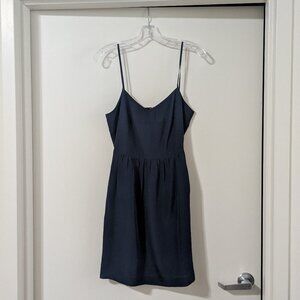 J. Crew navy spaghetti strap dress (Size 4) - New with Tags!